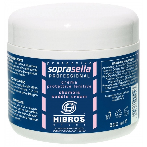 HIBROS CREMA SOPRASELLA IN VASETTO USO PROFESSIONALE 500ml