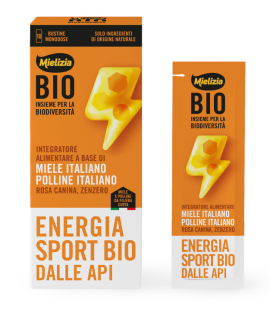 MIELIZIA 10 BUSTINE MONODOSE DA 10g ENERGIA SPORT BIO