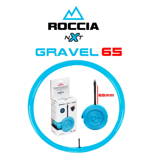 EXTRA STRONG ROCCIA TUBE GRAVEL 700X35-45 weight 129 g  apr. MADE IN ITALY 100%