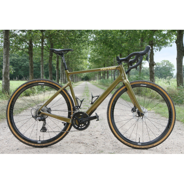 COPPIA RUOTE FFWD DRIFT GRAVEL CICLOCROSS CARBONIO FRENO DISCO SHIMANO HG